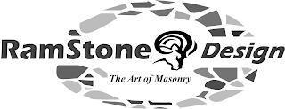 G RAMSTONE DESIGN THE ART OF MASONRY trademark