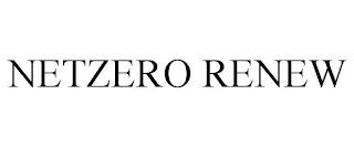 NETZERO RENEW trademark