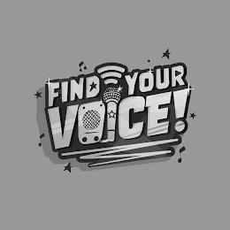 FIND YOUR VOICE! trademark