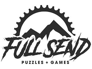 FULL SEND PUZZLES + GAMES trademark