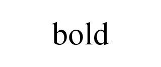 BOLD trademark