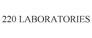 220 LABORATORIES trademark