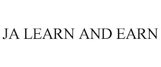 JA LEARN AND EARN trademark