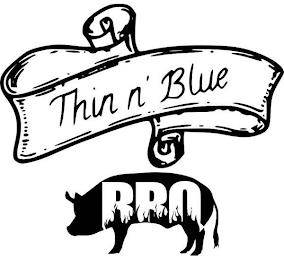 THIN N' BLUE BBQ trademark