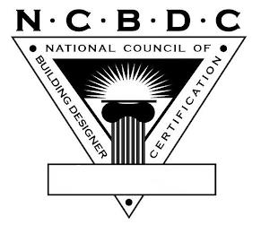 N · C · B · D · C NATIONAL COUNCIL OF BUILDING DESIGNER CERTIFICATION trademark