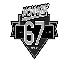 NOMAGIK 1954 67 2003 trademark