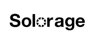 SOLORAGE trademark