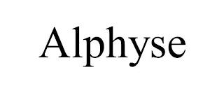 ALPHYSE trademark