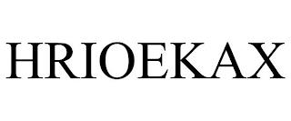 HRIOEKAX trademark