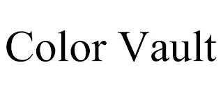 COLOR VAULT trademark