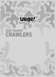 URGE! SOUR GUMMI CRAWLERS trademark