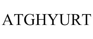 ATGHYURT trademark