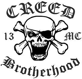 CREED BROTHERHOOD 13 MC trademark