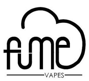 FUME VAPES trademark