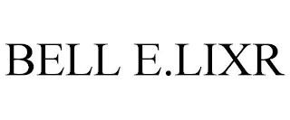 BELL E.LIXR trademark