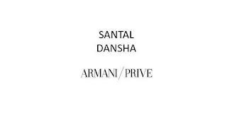 SANTAL DANSHA ARMANI/PRIVE trademark