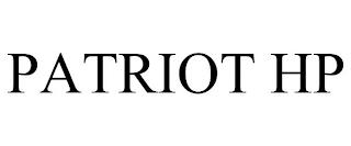 PATRIOT HP trademark