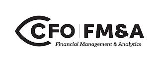 CFO | FM&A FINANCIAL MANAGEMENT & ANALYTICS trademark