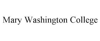 MARY WASHINGTON COLLEGE trademark