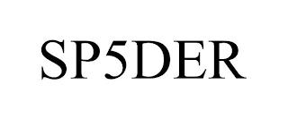 SP5DER trademark