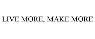 LIVE MORE, MAKE MORE trademark