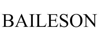 BAILESON trademark