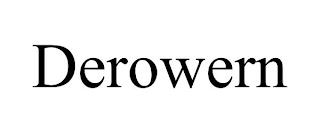 DEROWERN trademark