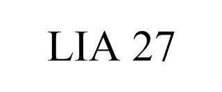 LIA 27 trademark