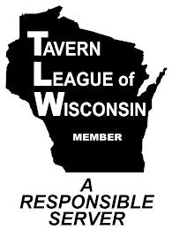 TAVERN LEAGUE OF WISCONSIN MEMBER A RESPONSIBLE SERVER trademark