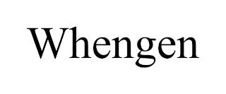 WHENGEN trademark