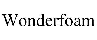 WONDERFOAM trademark