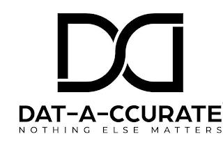 DD DAT-A-CCURATE NOTHING ELSE MATTERS trademark