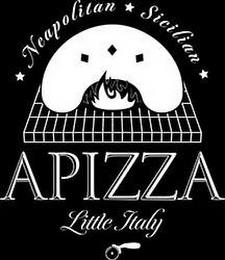 APIZZA LITTLE ITALY NEAPOLITAN SICILIAN trademark