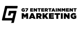 G7 G7 ENTERTAINMENT MARKETING trademark