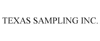 TEXAS SAMPLING INC. trademark