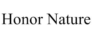 HONOR NATURE trademark