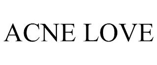 ACNE LOVE trademark