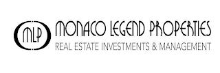 MLP MONACO LEGEND PROPERTIES REAL ESTATE INVESTMENTS & MANAGEMENTS trademark