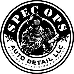 SPEC OPS AUTO DETAIL LLC PASSION PRECISION PROBITY trademark