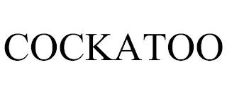 COCKATOO trademark