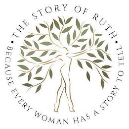 · THE STORY OF RUTH · BECAUSE EVERY WOMAN HAS A STORY TO TELL trademark