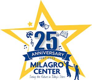 ABC ABC ABC ABC 25TH ANNIVERSARY 1997-2022 MILAGRO CENTER SEEING THE FUTURE IN TODAY'S STARS trademark