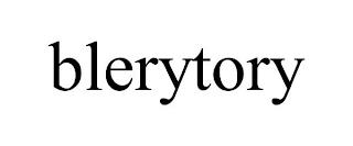 BLERYTORY trademark