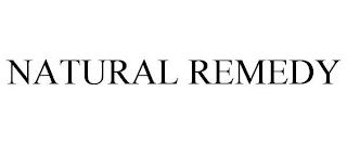 NATURAL REMEDY trademark