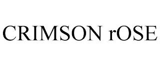 CRIMSON ROSE trademark