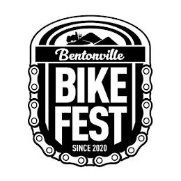 BENTONVILLE BIKE FEST SINCE 2020 trademark