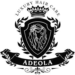 ADEOLA LUXURY HAIR CARE trademark