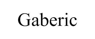 GABERIC trademark