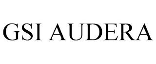 GSI AUDERA trademark