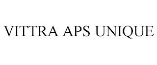 VITTRA APS UNIQUE trademark